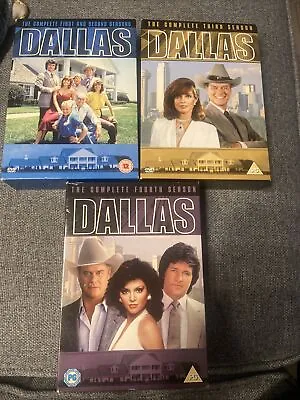 Dallas TV Series - Seasons 1-4 DVD Boxed • £17.99