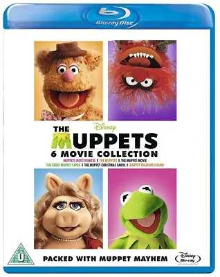 THE MUPPETS 6-Movie Collection [Blu-ray] Disney Set With Christmas Carol • $39.95