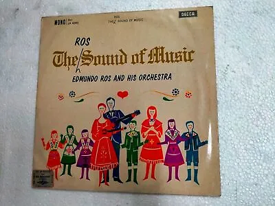 Edmundo Ros & Orchestra  The Ros Sound OF Music   RARE LP RECORD  INDIA Ex • £315.37