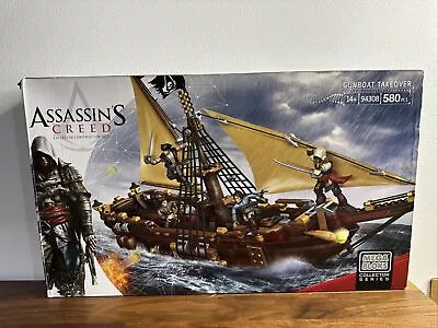 Mega Bloks Collector Series Assassins Creed Gunboat Takeover 94308 NIB • $62.99