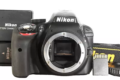 Nikon D3300 Digital SLR Camera (Body Only) W/battery Charger Strap Card • $299