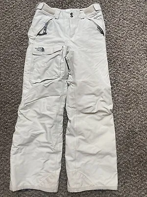$9.99 • Buy The North Face Hyvent Ski Snow Pants Snowboard White Womens Size Extra Small