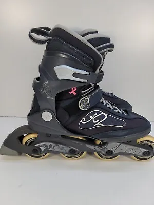 K2 Athena Women's Inline Skates Rollerblades Breast Cancer Awareness Size US 9 • $50