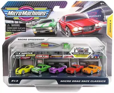 £24.95 • Buy Micro Machines Series 4 Micro Speedshop Micro Drag Race Classics