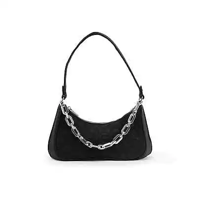 Skinnydip London Women's Kiera Smile Nylon Shoulder Bag Black • $12