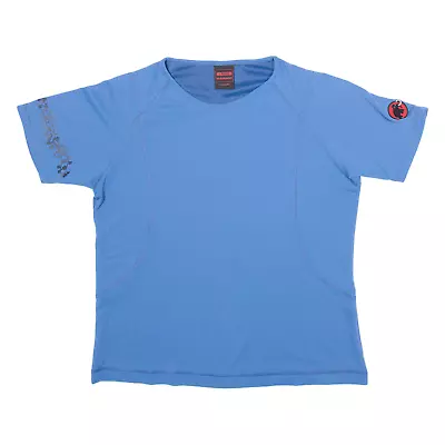 MAMMUT Womens T-Shirt Blue L • £14.99