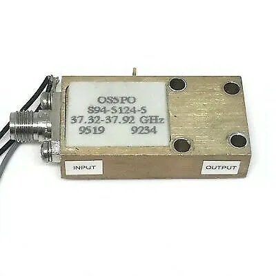 37.32-37.92Ghz Microwave Amplifier WR-28 S94-5124-5 • $308.10