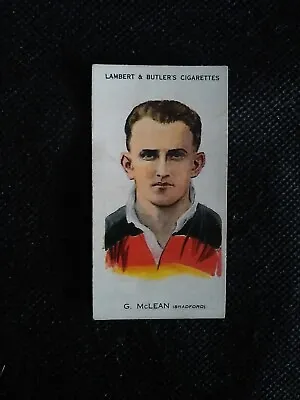 LAMBERT AND BUTLER FOOTBALLERS - #26 - G. McLean - Bradford & Huddersfield  • £4.99