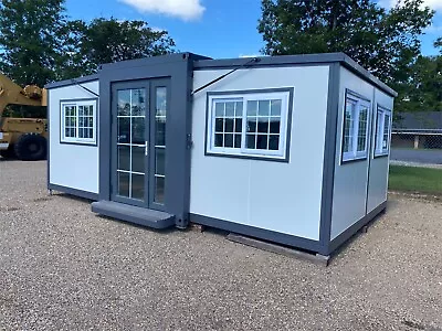 13X20ft Mobile Expandable Prefab House Prefabricated Tiny Home W/Bathroom Shower • $17450