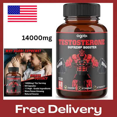 $17.95 • Buy Legal STEROID ANABOLIC Pills BULKING Testosterone Booster MUSCLE GROW