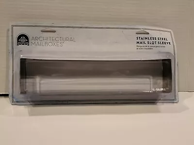 Architectural Mailboxes Mail Stainless Steel Slot Sleeve (MSS003AM) • $13.59