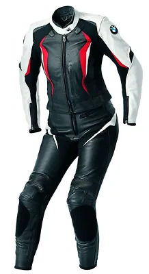 Ladies BMW Motorbike Leather Suit Motorcycle Racing Biker Leather Jacket Trouser • $286.23