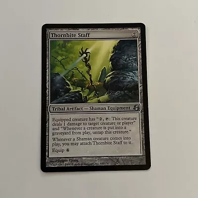 Morningtide Thornbite Staff MTG Magic The Gathering + Free Bonus Cards! • $17.99