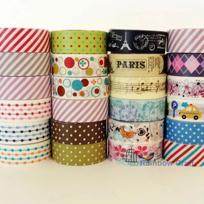 $2 • Buy $2.9 For 3 Washi Tape Or $2 For A Big Single Roll 15mm * 2.5m Each Roll