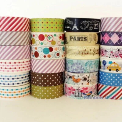$2 • Buy $2.9 For 3 Washi Tape Or $2 For A Big Single Roll 15mm * 2.5m Each Roll