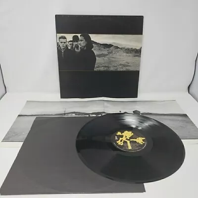 U2 The Joshua Tree (W/ Insert) Used Vinyl LP • $24.99