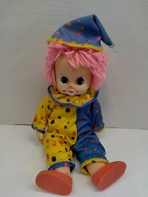 Vintage Clown Doll 10 Inch Open Close Eyes • $5.99