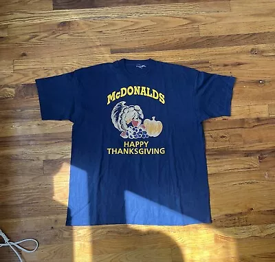 Vintage Mcdonald’s Thanksgiving Tee • $7