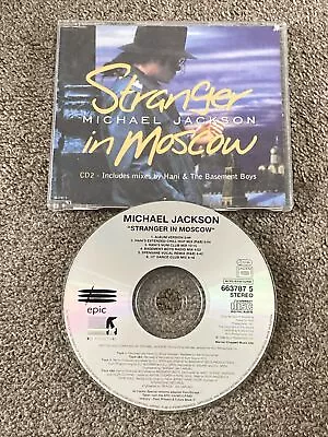 MICHAEL JACKSON Stranger In Moscow 6 Track CD Single J5 JACKSONS Epic Sony Music • £0.99