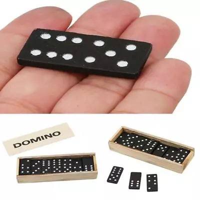 £5.58 • Buy 28*kids Wooden Box Dominoes Set Toy Traditional Children Fun K Kids Au. Q0d9