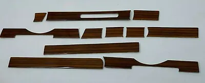 Interior Zebrano Wood Dash Trim Set Fits For Mercedes Benz R107 Sl Class 11 Pcs • $189.91