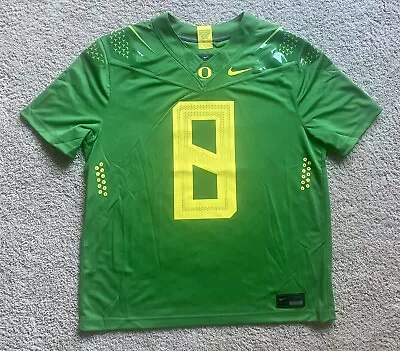 Nike Oregon Ducks Marcus Mariota #8 Limited Jersey Apple Green (XL) DB3109 377 • $69.99