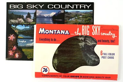 Lot Of 2 Montana Postcards Vintage Set Of 6 Modern Big Sky Country Images • $8.99