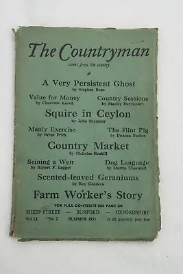 The Countryman Magazine Summer 1955 • £7