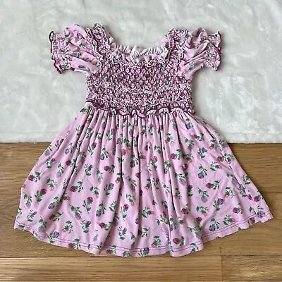 Matilda Jane Shakespeare Emilia Smocked Dress Sz 2 Wonderful Parade • $20