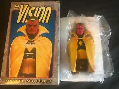 The Vision Marvel Mini Bust Bowen Designs Not Sideshow NEW • $44.99