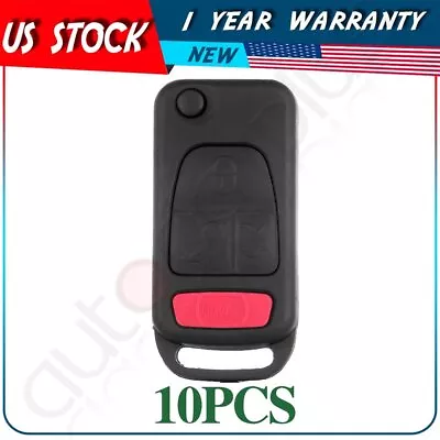 10x For 1998 1999 2000 2001 2002 Mercedes-Benz ML320 SLK232 Key Fob Shell Case • $34.09