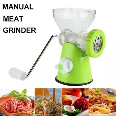 Household Meat Grinder Stainless Steel Blade Cooking Machine Mincer Sausage UK • £17.30