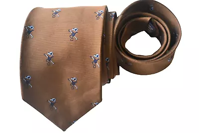 Brooks Brothers Men's Tie Brown/equestrian Width: 3.57  Length: 59  • $14.98