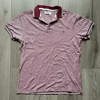 Cedarwood State Mens Plain Polo T-shirt. Labelled Large. • $7.40