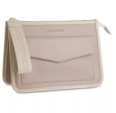 Michael Kors Pale Pink  Trousse Bag Wristlet & Dust Bag NEW • $24