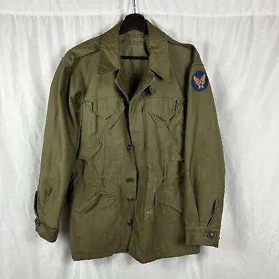 Original WWII M43 Field Jacket Patched Army Air Corp • $325