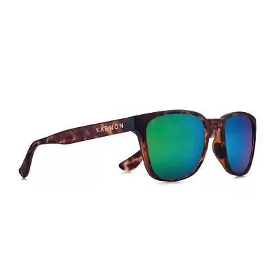 Kaenon Avalon Polarized Sunglasses Matte Tortoise Brown 12 Coastal Green Mirror • $125