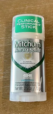 Mitchum Deodorant Smart Solid Antiperspirant Clinical Performance - 2.5 Oz • $14.99