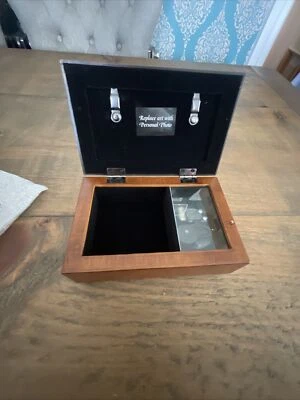 £9 • Buy Cottage Garden Wooden Musical Jewellery Box
