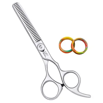 JS Professional Hair Thinnig Scissors - Premium 5.5  Barber Shear • $36.96