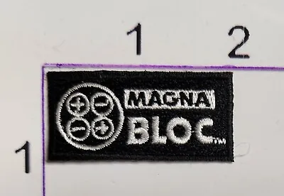 Small Embroidered Iron On Uniform Patch Magna Bloc Amway Upcycle Craft • $3.97