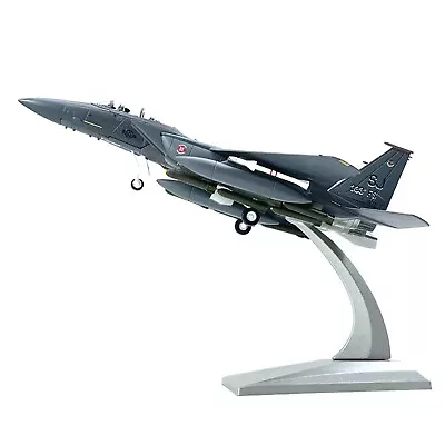 1/100 U.S. F-15E Strike Eagle Bomber Aircraft Plane Alloy Model With Stand G • $33.99