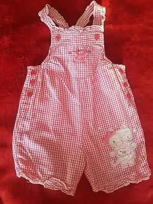 Baby Girls Dungarees 3-6 Months Brand Matalan Excellent Condition • £1.50