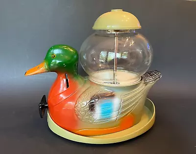 $74.99 • Buy Vintage Carousel Industries Mallard Duck Coin Candy Dispenser Gum-Ball Machine