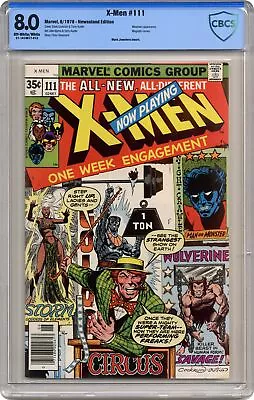 Uncanny X-Men Mark Jewelers #111MJ CBCS 8.0 Newsstand 1978 21-1A19677-013 • $210
