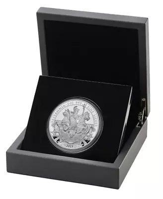 Britannia 2023 UK 5oz Silver Proof Coin Limited Edition Of 420. First Effigy KC • $689.99