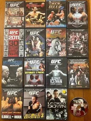 LOT OF 32-DVD UFC -PRIDE- MMA  Lot   FREE SHIPPING !!! • $64.95
