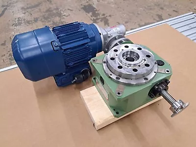 Autorotor Rotary Index Table TA15 8 270 W/ Gear Reducer And Gear Motor • $800
