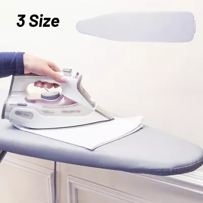 $14.99 • Buy 1 X Ironing Board Cover Coated Thick Padding Heat Resistant And Scorch Pad Home