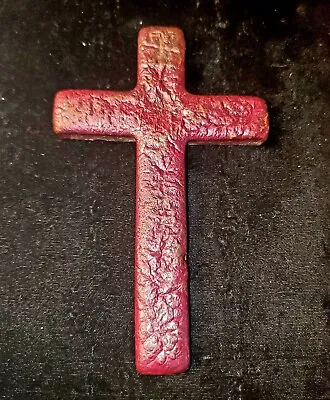 Rare 1940s KCC Ingot Copper Mining Smelter Large Religious Cross • $250